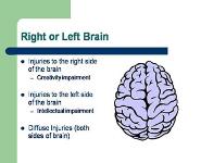 Traumatic Brain Injury PowerPoint Presentation Notes