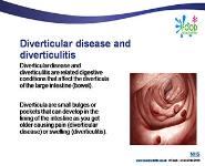 Diverticular Disease And Diverticulitis PowerPoint Presentation Notes