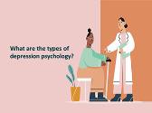 What are the types of depression psychology