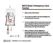 Timely Care for The Injured PowerPoint Presentation Notes