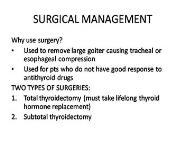 Thyroid Disorders PowerPoint Presentation