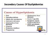Lipid Associated Disorders