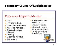 Lipid Associated Disorders PowerPoint Presentation