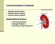 NEPHROTIC SYNDROME PowerPoint Presentation