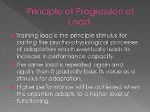 Principles of Sports Training