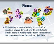 Definitions of Physical Activity Exercise and Fitness PowerPoint Presentation