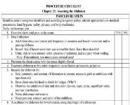 Procedure Checklist For Assessing The Abdomen PowerPoint Presentation Notes