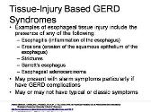 Gastroesophageal Reflux Disease