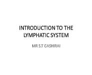 Lymphaticsystem PowerPoint Presentation Notes