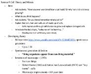 Mitosis Lesson Outline Medical Notes