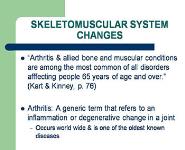 Physiological Changes With Aging PowerPoint Presentation Notes