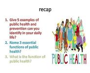 Public Health PowerPoint Presentation