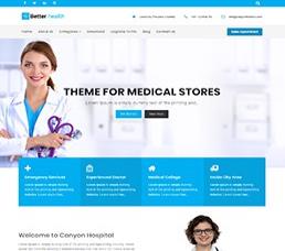 Better Health Medical and Healthcare Wordpress Theme