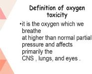 oxygen toxicity PowerPoint Presentation