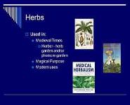 Herbalism PowerPoint Presentation