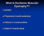 Duchenne Muscular Dystrophy PowerPoint Presentation
