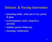 Schizophrenia PowerPoint Presentation