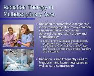 An Overview of Radiation Therapy For Health Care Professionals PowerPoint Presentation Notes