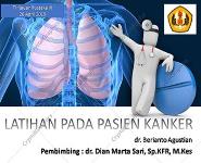 Latihan Pada Pasien Kanker PowerPoint Presentation