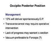 Prolonged Labour PowerPoint Presentation