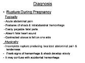 Prolonged and Obstructed Labor Rupture Uterus