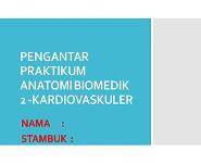 Kardiovaskuler PowerPoint Presentation Notes