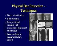 Basic Principles in The Assessment and Treatment of Fractures in Skeletally Immature Patients PowerPoint Presentation Notes