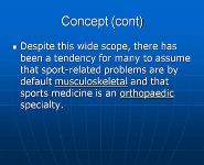 Sports Medicine PowerPoint Presentation