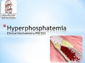 Hyperphosphatemia Clinical Biochemistry