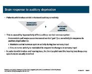 Overview of Tinnitus PowerPoint Presentation Notes