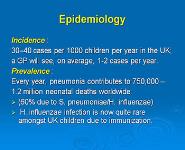 Lower Respiratory Tract Infections in Children PowerPoint Presentation Notes