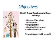 Growing Up PowerPoint Presentation Notes