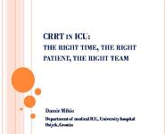 Continuous Renal Replacement Therapy PowerPoint Presentation