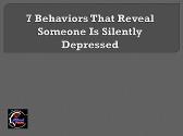 7 Behaviors That Reveal Someone Is Silently Depressed