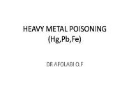 Heavy Metal Poisoning PowerPoint Presentation Notes