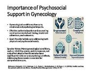 Patient Education & Counseling in Gynecology: Psychosocial Aspects PowerPoint Presentation Notes