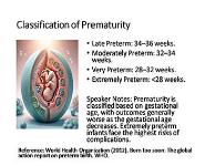 Preterm Labor and Premature Birth in Obstetrics: Causes, Risks, and Management PowerPoint Presentation Notes