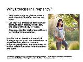 Exercise and Physical Activity in Pregnancy: Guidelines and Benefits
