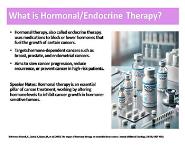 Hormonal Therapy PowerPoint Presentation Notes