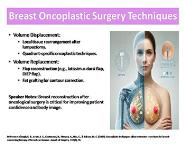 Oncoplastic and Reconstructive Surgery PowerPoint Presentation Notes