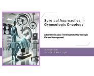 Surgical Approaches in Gynecologic Oncology PowerPoint Presentation Notes