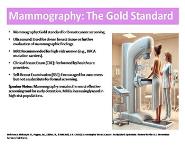 Screening and Early Detection in Breast Oncology PowerPoint Presentation Notes