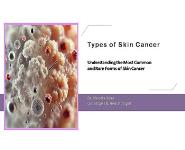 Types of Skin Cancer PowerPoint Presentation Notes