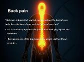 Back Pain Due to Serious Disease