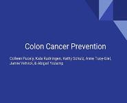 Prevent Colon Cancer PowerPoint Presentation