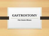 Gastrostomy