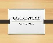 Gastrostomy PowerPoint Presentation