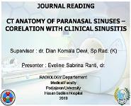Ct Anatomy Of Paranasal Sinuses PowerPoint Presentation