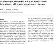 Hypercakcemia in Malignancy Medical Notes