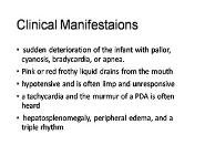 Pulmonary Hemorrhage PowerPoint Presentation Notes